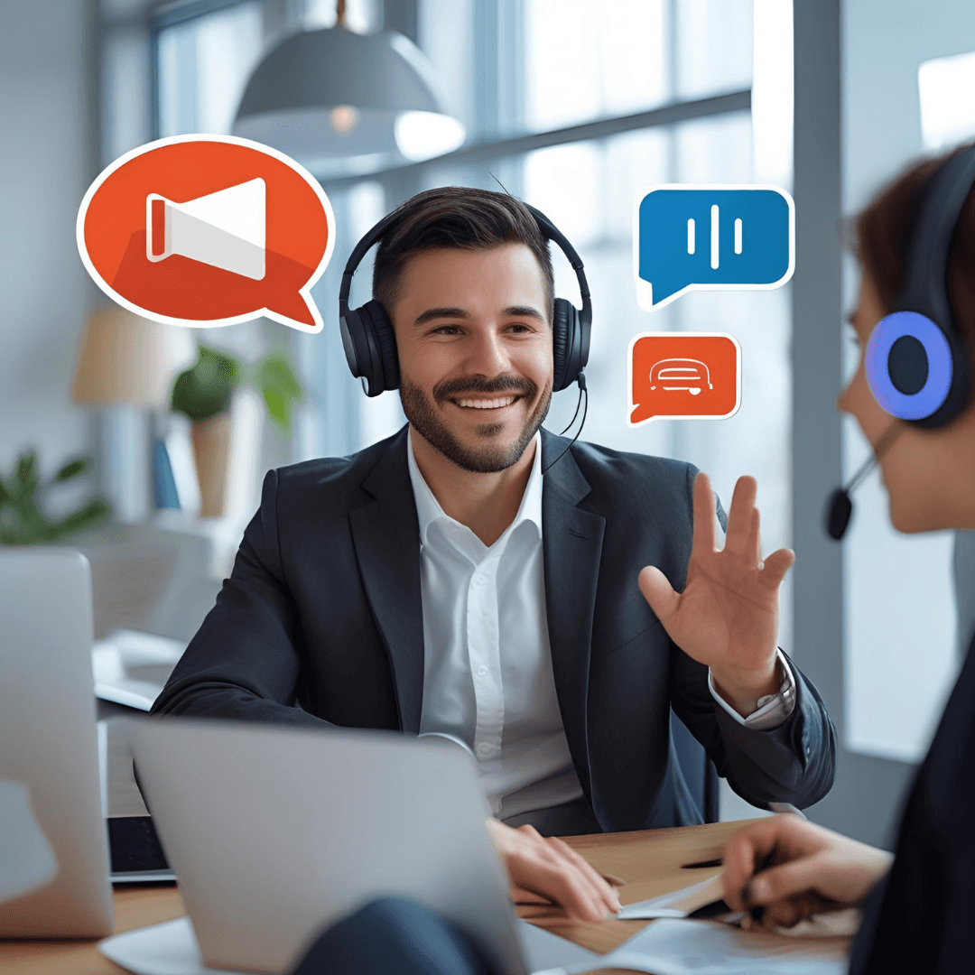 Voice call service illustration