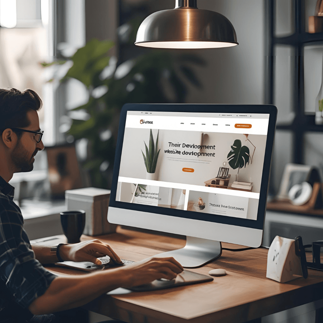 Website design concept